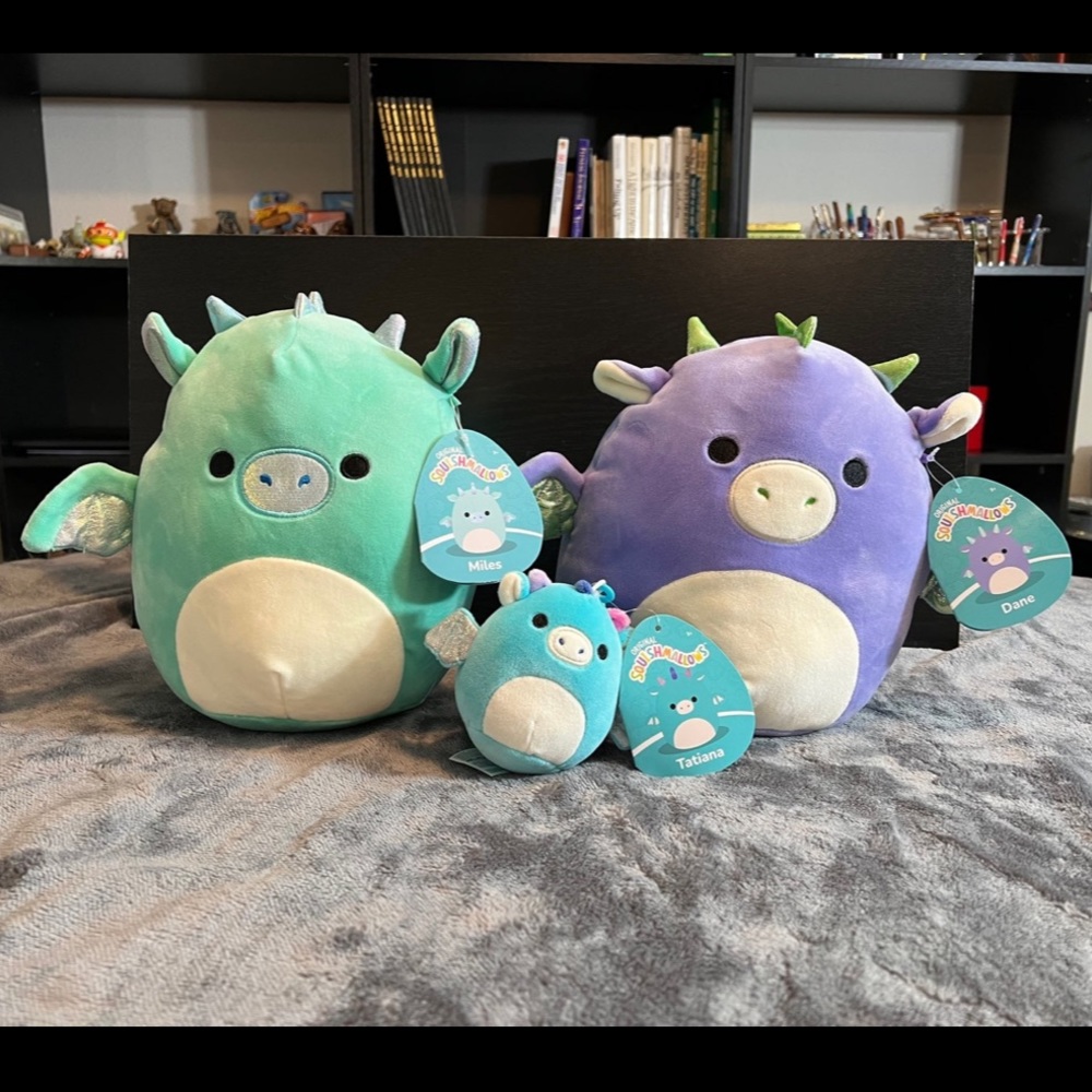 Squishmallow Dragon Bundle